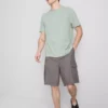 T-shirt med kort ærme i regular fit-stil