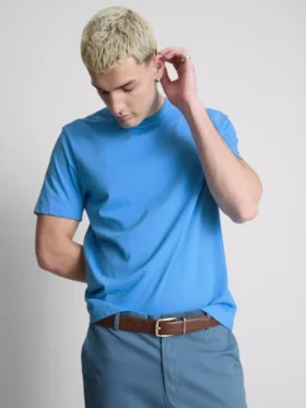 T-shirt med kort ærme i regular fit-stil