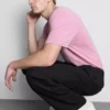 T-shirt med kort ærme i regular fit-stil