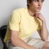 T-shirt med kort ærme i regular fit-stil