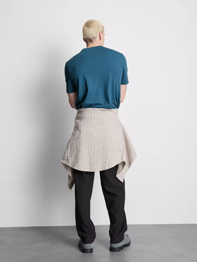 T-shirt med kort ærme i regular fit-stil