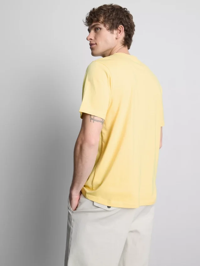 T-shirt med kort ærme i regular fit-stil
