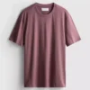 T-shirt med kort ærme i regular fit-stil