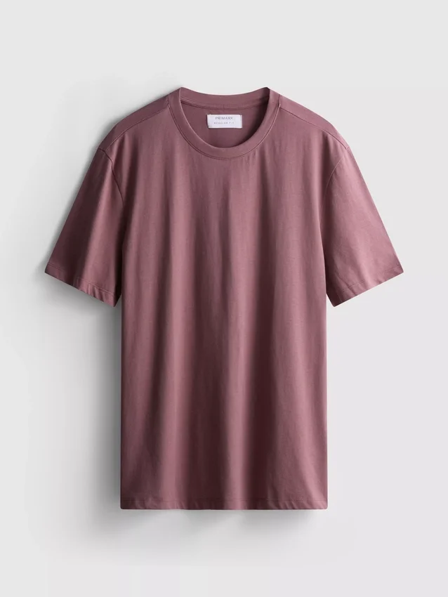 T-shirt med kort ærme i regular fit-stil