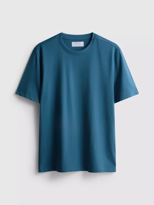 T-shirt med kort ærme i regular fit-stil