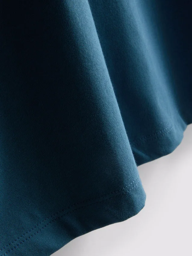 T-shirt med kort ærme i regular fit-stil