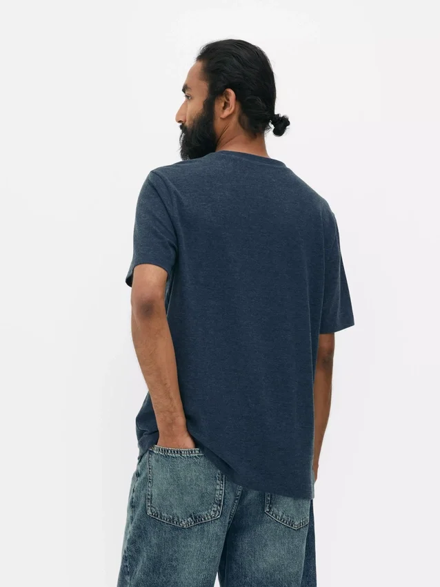T-shirt med korte ærmer og amerikansk flag