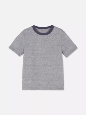 T-shirt med nålestriber