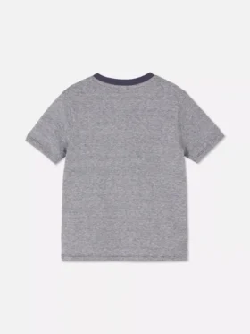 T-shirt med nålestriber