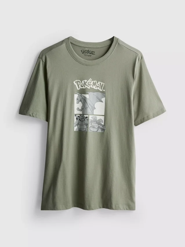 T-shirt med Pokémon-motiv