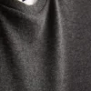 T-shirt med rund hals og dobbelt lag