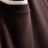 T-shirt med rund hals og dobbelt lag