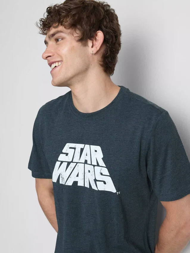 T-shirt med Star Wars-logo