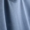 T-shirt med struktur og korte ærmer
