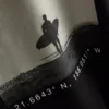 T-shirt med surferfoto