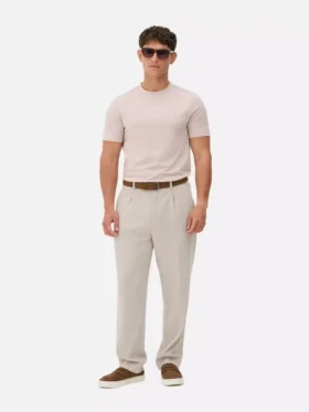 T-shirt med tætsiddende pasform og stretch