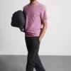 T-shirt med tætsiddende pasform og stretch