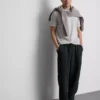 T-shirt med tætsiddende pasform og stretch