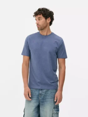 T-shirt med tætsiddende pasform og stretch
