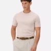 T-shirt med tætsiddende pasform og stretch