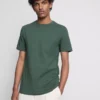 T-shirt med tætsiddende pasform og stretch