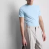 T-shirt med tætsiddende pasform og stretch
