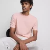 T-shirt med tætsiddende pasform og stretch