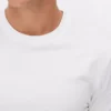 T-shirt med tætsiddende pasform og stretch