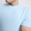 T-shirt med tætsiddende pasform og stretch