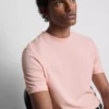 T-shirt med tætsiddende pasform og stretch