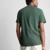 T-shirt med tætsiddende pasform og stretch