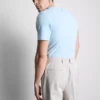 T-shirt med tætsiddende pasform og stretch