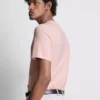 T-shirt med tætsiddende pasform og stretch