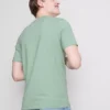 T-shirt med tætsiddende pasform og stretch