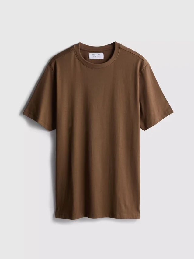 T-shirt med tætsiddende pasform og stretch
