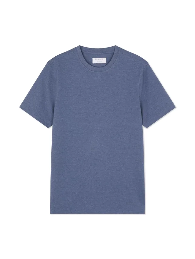 T-shirt med tætsiddende pasform og stretch