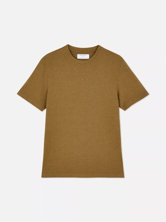 T-shirt med tætsiddende pasform og stretch