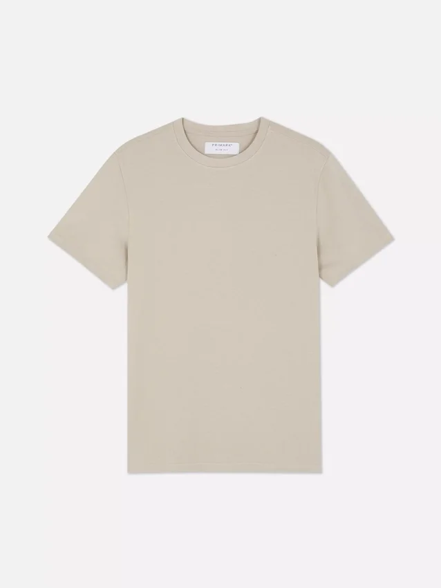 T-shirt med tætsiddende pasform og stretch