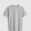 T-shirt med tætsiddende pasform og stretch