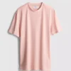 T-shirt med tætsiddende pasform og stretch