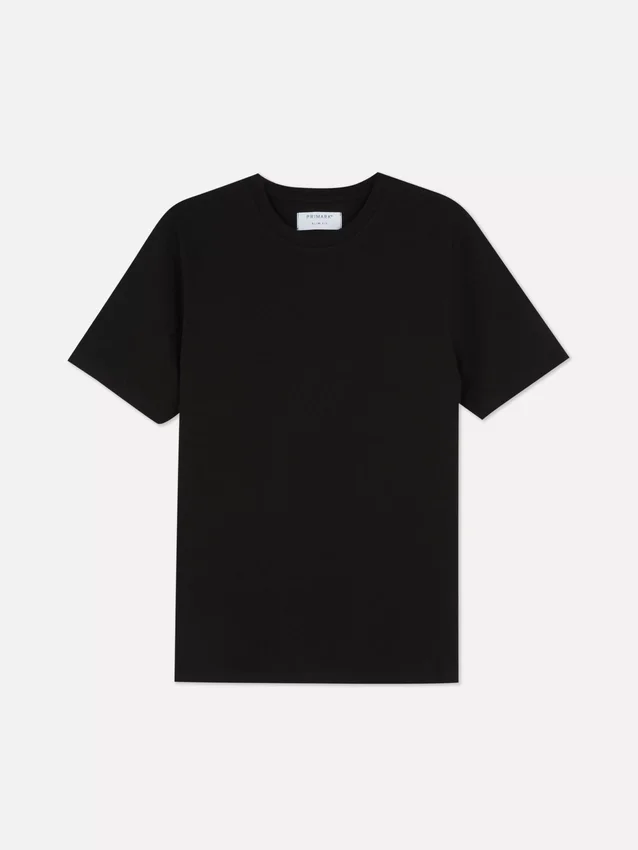 T-shirt med tætsiddende pasform og stretch