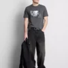 T-shirt med Tokyo-gade-grafik