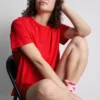 T-shirt og shorts-pyjamasser