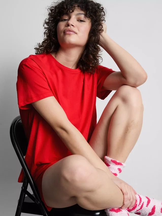 T-shirt og shorts-pyjamasser