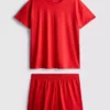 T-shirt og shorts-pyjamasser