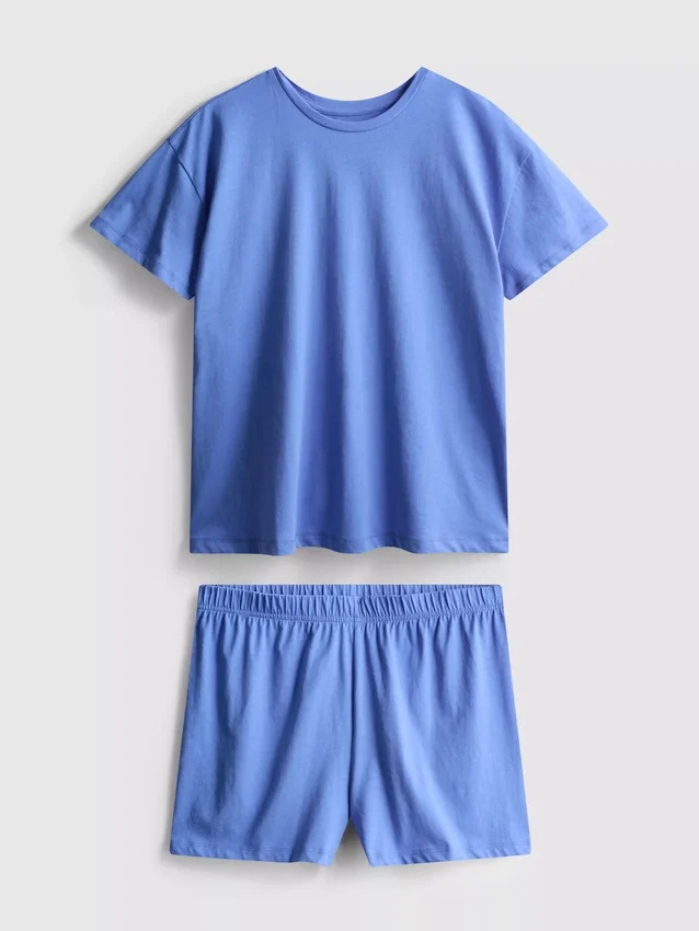 T-shirt og shorts-pyjamasser