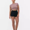 Taljeformende shorts
