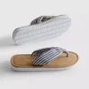 Tanga-sandaler med knude-detalje