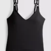 Tankini-top med print