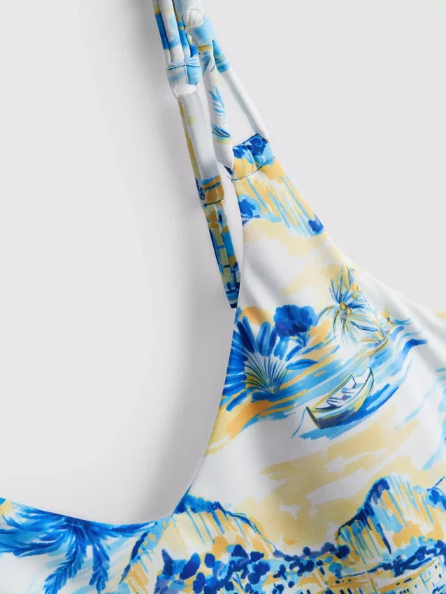 Tankini-top med print